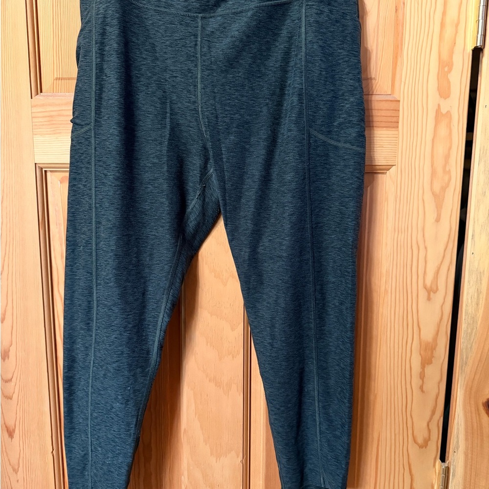 Victoria's Secret Heathered Teal Leggings